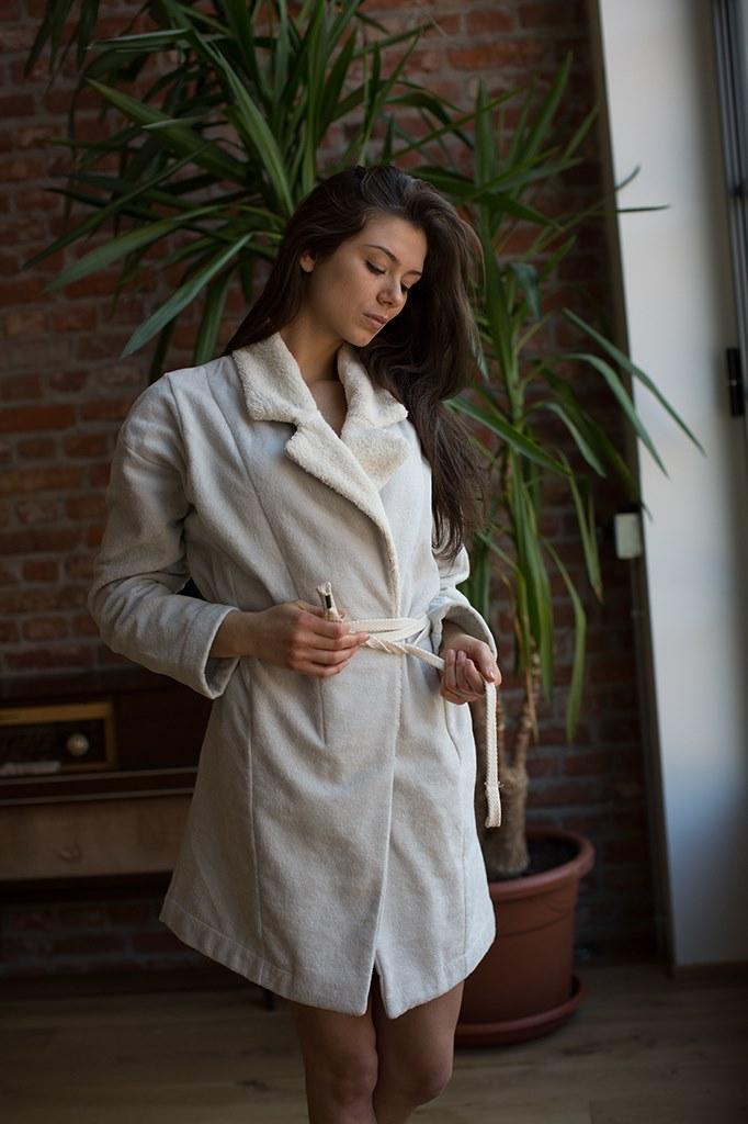 Cobrillo Хлопковый махровый халат sun-id-1384828 - Вид №5