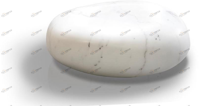 SAGEVAN MARMI Скульптурный мраморный журнальный столик Marble experience sun-id-1396264