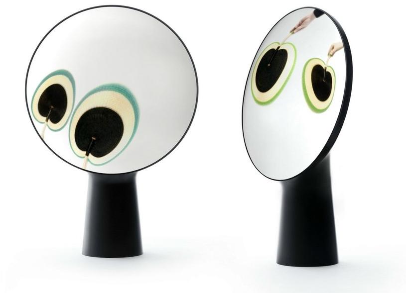 Moustache Круглое зеркало в раме sun-id-1368971 - Вид №1