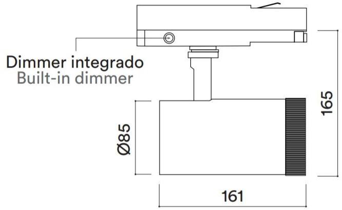 HER Светодиодное освещение направляющих из алюминия с порошковым покрытием  Pc604  - Вид №3