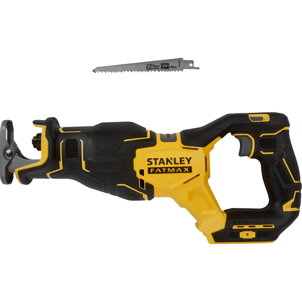 Пила сабельная аккумуляторная бесщеточная Stanley Fatmax SFMCS310B-XJ, 20 В Li-ion без АКБ и ЗУ STLM-2110913 - Вид №4