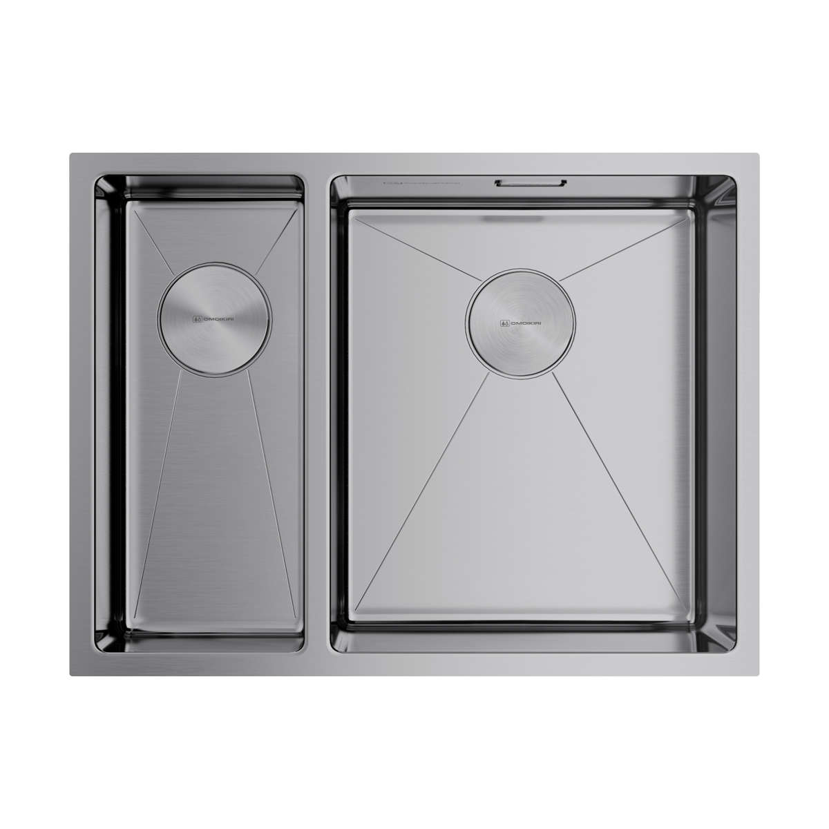 Кухонная мойка Taki 58-2-U/IF IN-R OMOIKIRI 4993767