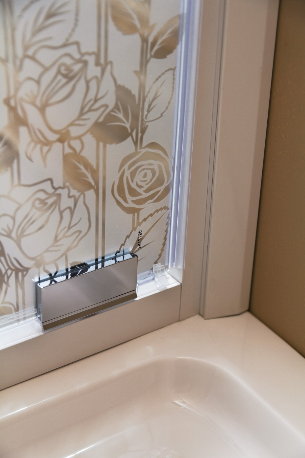 Душевая дверь в нишу CEZARES ROSA-BA-1-60-RO-Bi - Вид №4