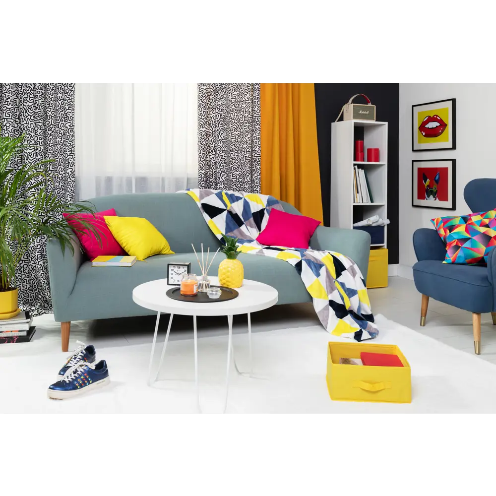 Ковер полиэстер Amigo Лавсан 120x180 см цвет белый STLM-2051947 - Вид №5