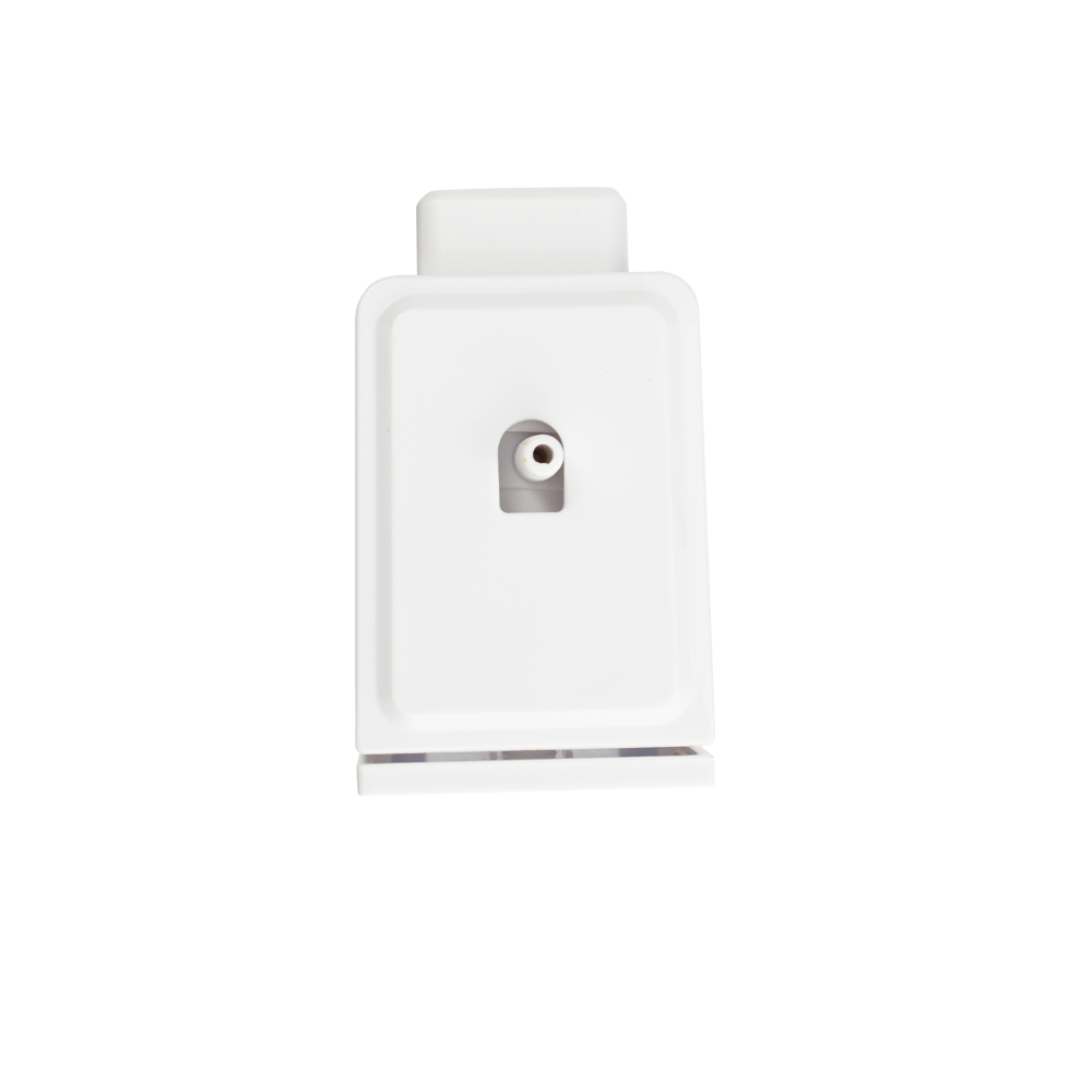 GFmark - Дозатор жидкого мыла, пластиковый, белый, квадратный, 250мл, код: 624  - Вид №4