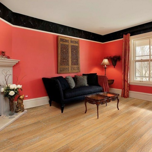 Массивная доска Ashton Венеция Дуб Натур с брашью (Текстурированная) 910х123 мм 1000300024 - Вид №1