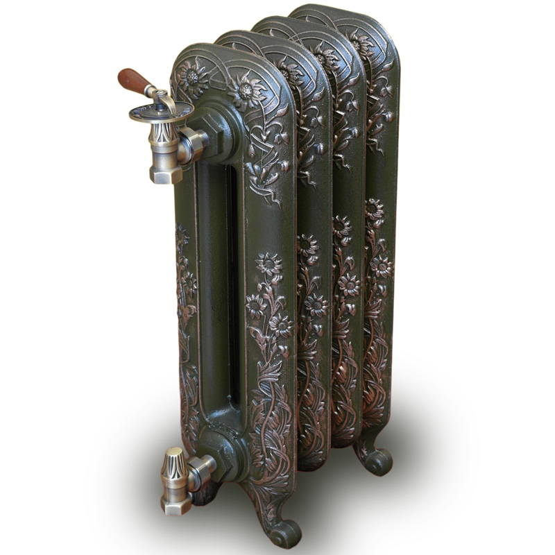 Чугунный радиатор RETROstyle York 600/81 7 секций 7165 - Вид №3