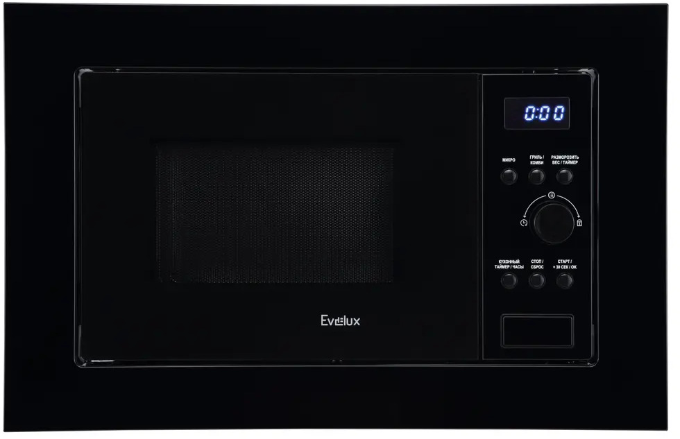 90623898 Микроволновая печь Evelux MW 20 B 20 л 59.5x38.2x40.40 см цвет черный STLM-0312571