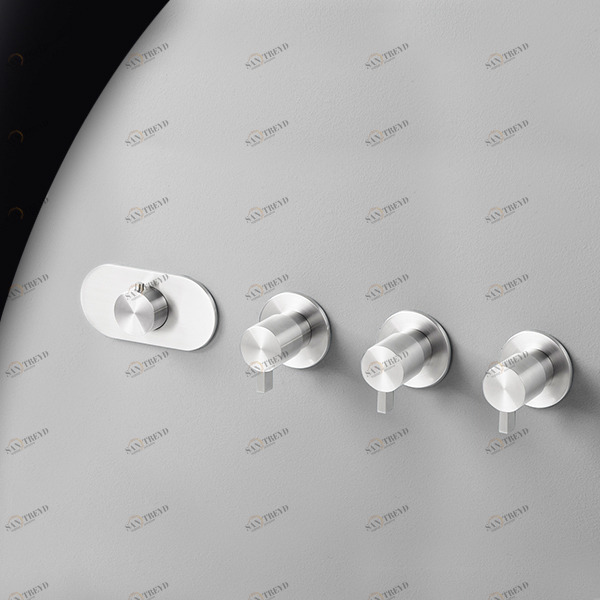 Термостат для душа сталь глянцевая TOOX Radomonte TXQ56L