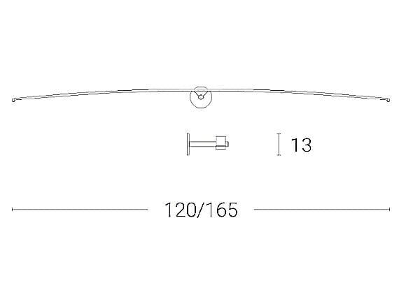 Светодиодный настенный светильник с регулируемой яркостью ZAVA PETIT ARCH-00086445 - Вид №2