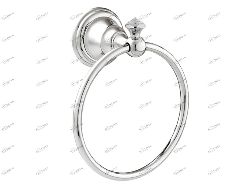 036073.000.50 Кольцо для полотенца диаметром 165 мм Яркий хром Mestre Pacifica