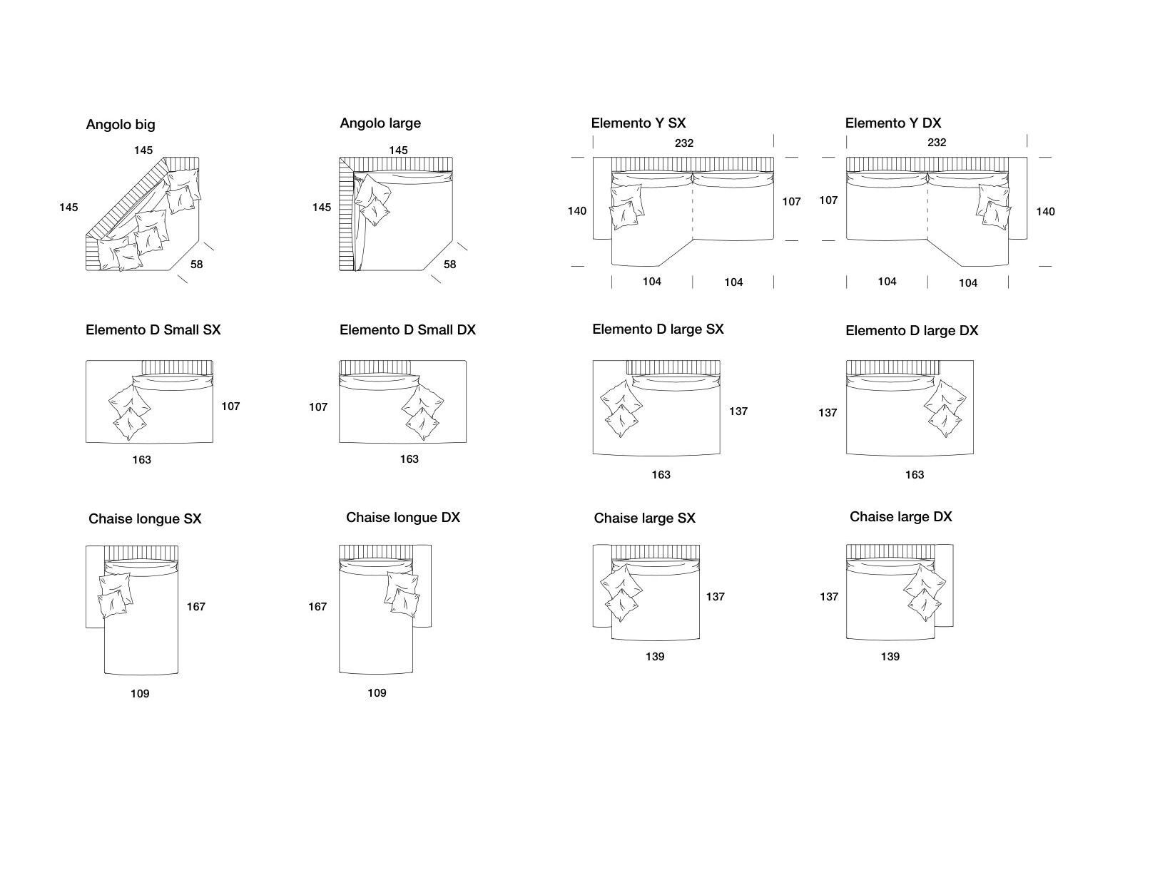Модульный диван Former In Italia ARCH-00079161 - Вид №7
