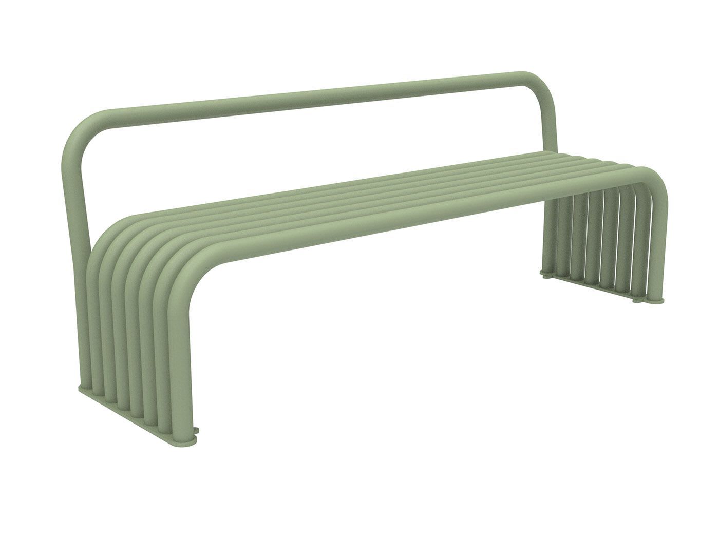 Скамья со спинкой Lazzari BENDER ARCH-00127140 - Вид №8