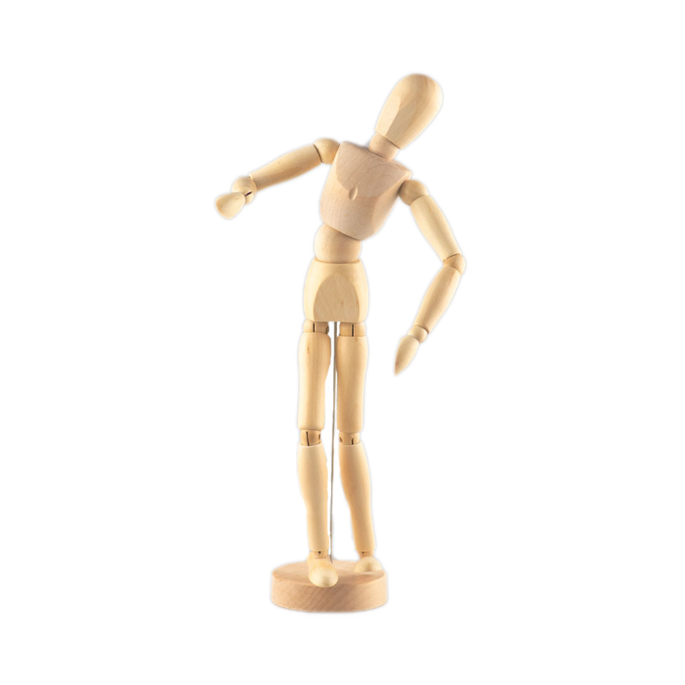 195012 Манекен мужской деревянный Малевичъ 