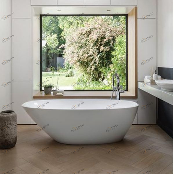 Ванна отдельностоящая Mozzano MOZ-N-SW Victoria+Albert MOZNSW