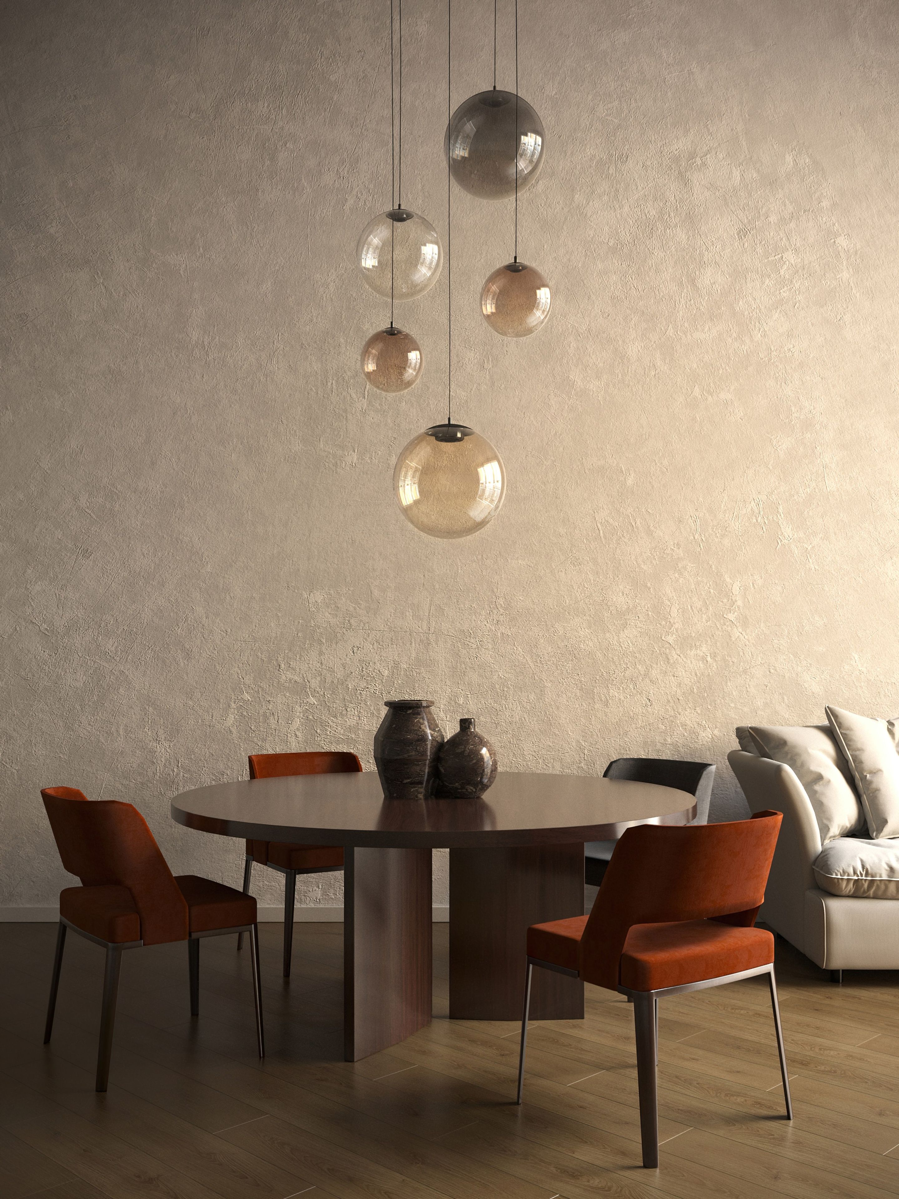 Выдувное стекло светодиодный подвесной светильник Cangini & Tucci Pit ARCH-00052128 - Вид №3