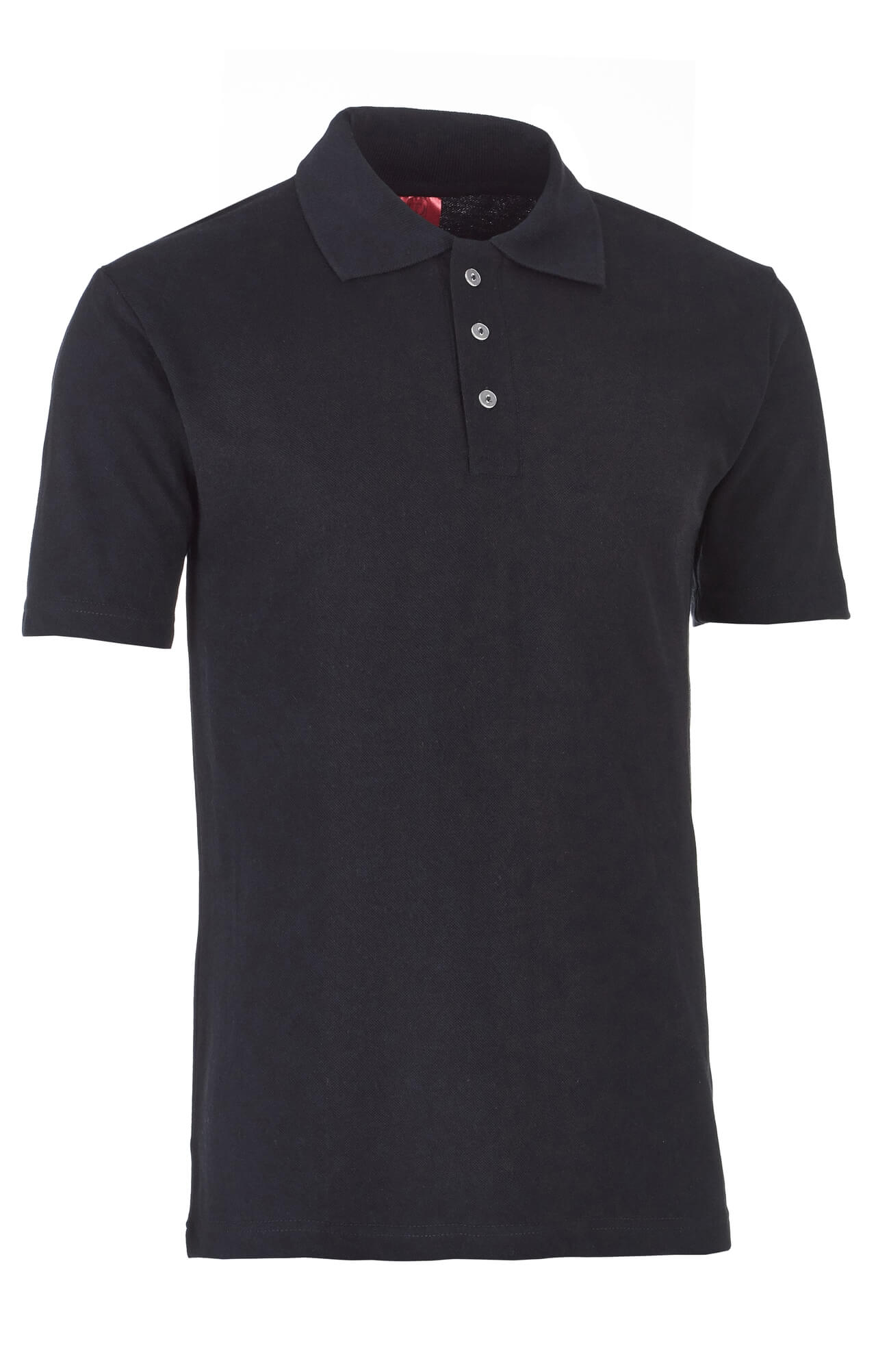 66344 Тенниска-поло черная  Одежда для салонов красоты  размер M (48) Спецодежда  - Вид №2