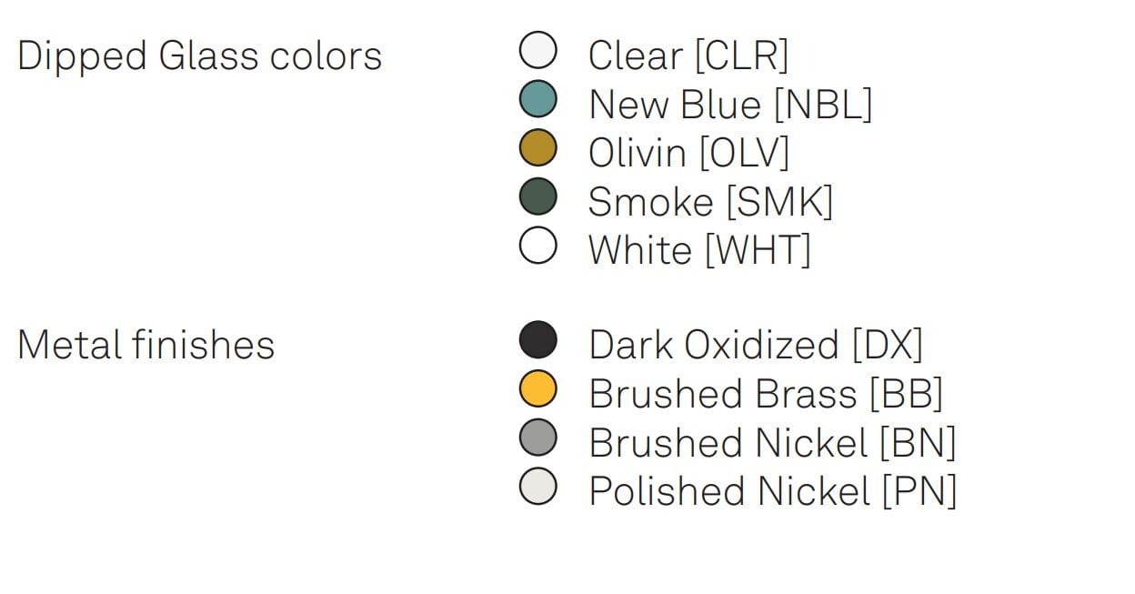 Светодиодная настольная лампа из дутого стекла SkLO TWICE ARCH-00050529 - Вид №3