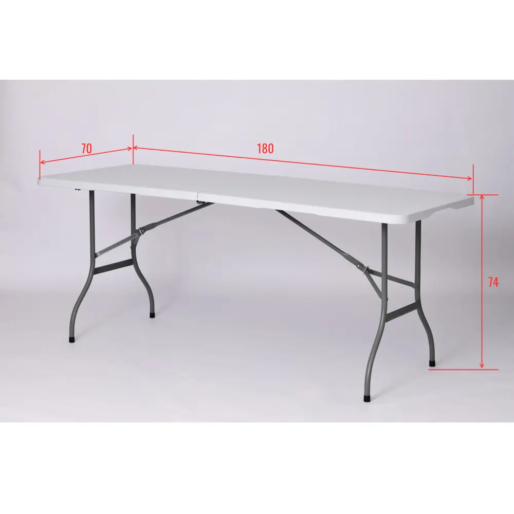 Стол кемпинговый складной Winpex 180x70x74 см металл белый 89386481 STLM-2081283 Santreyd - Вид №4