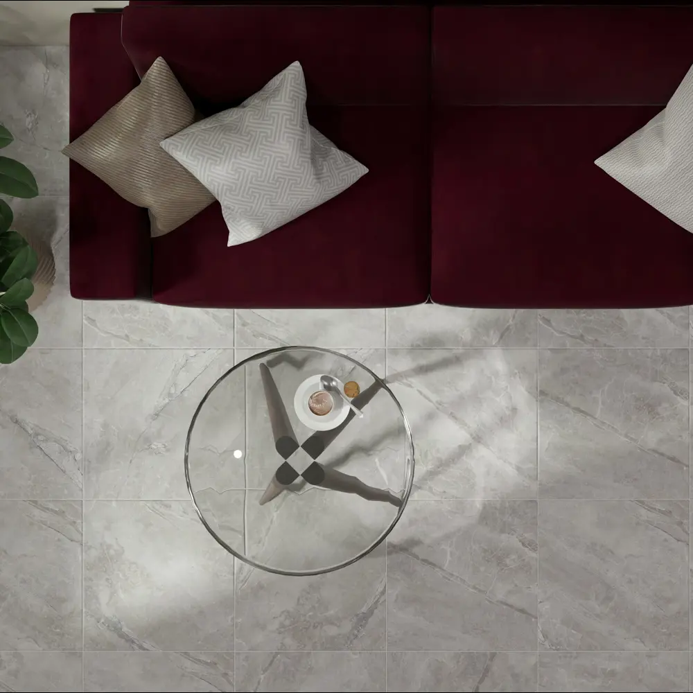 Плитка напольная Axima Селенга 40x40 см 1.6 м² матовая цвет серый STLM-2150467 - Вид №2