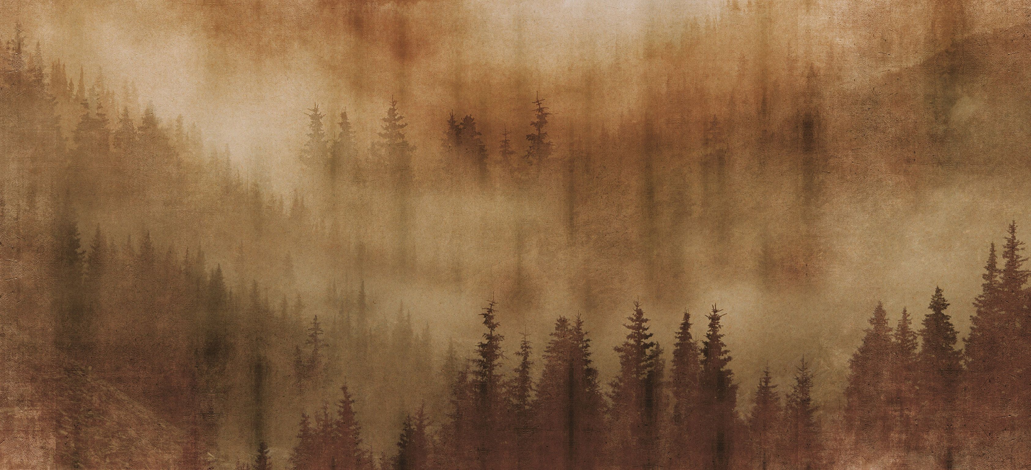 Обои с пейзажами Inkiostro Bianco MIST ARCH-00074532 - Вид №3