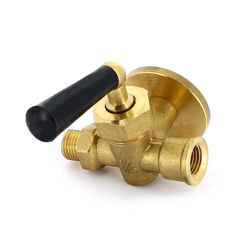 Кран НВ трехходовой для манометра с фланцем Emmeti 1/4" 00508014 - Вид №3