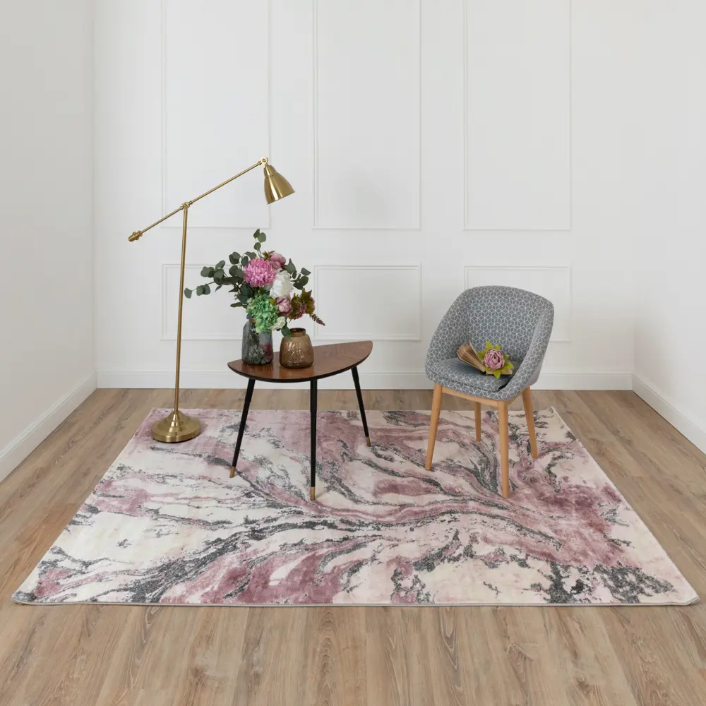 Ковер полипропилен Nika A0630B 80х150 см цвет коричневый STLM-2212333 - Вид №4