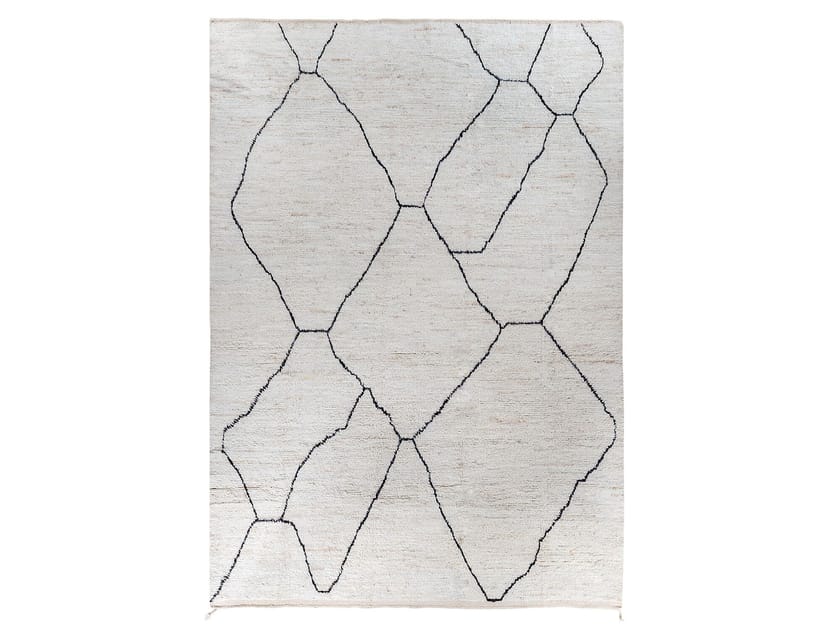 Шерстяной ковер ручной работы Mohebban Бербер - высокий флис ARCH-00087962