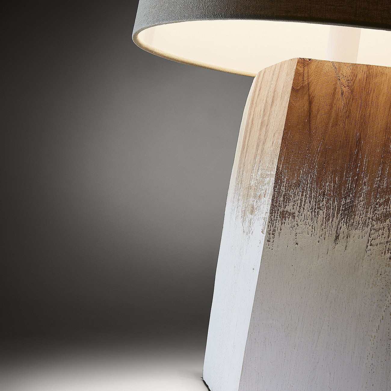 Настольная лампа белая Scalm от La Forma 55157 LA FORMA ВАЗА 00-3864286 Бежевый;белый  - Вид №2