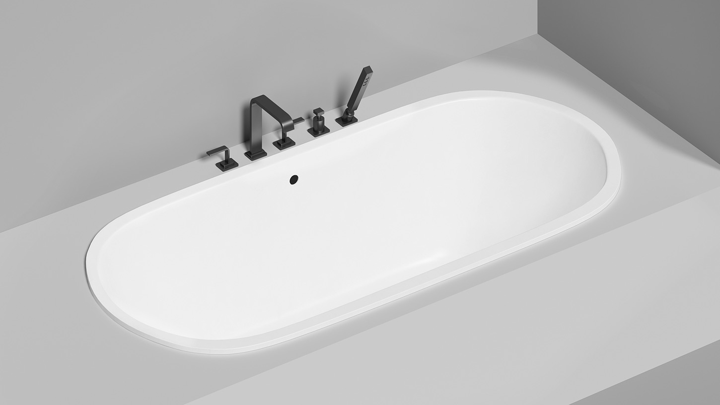 Встраиваемая ORNELLA AXIS 190х90 встраиваемая SALINI 103412G - Вид №8