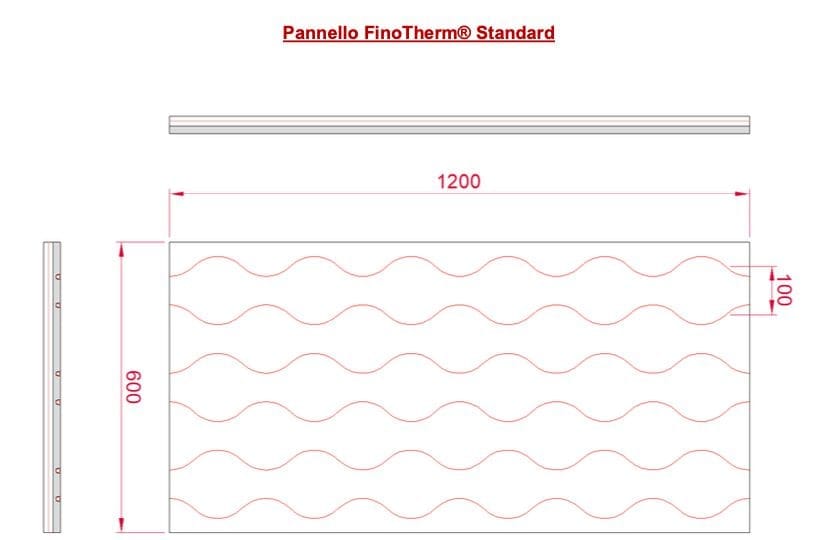 Лучистая напольная панель из мелового волокна ECOBEL FinoTherm® ARCH-00124169 - Вид №2