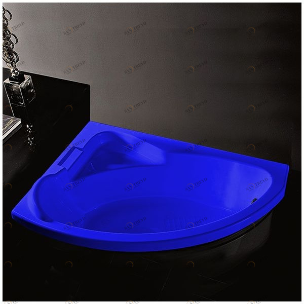 Ванна Gruppo tressee Syria V6550-SX-SI синяя угловая встроенная левая Gruppo Treesse VINV6550SXSI