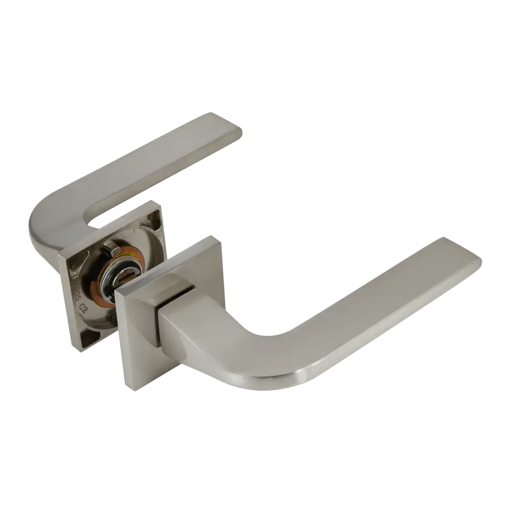 Дверные ручки EDSON EDS-152H-Q2 в стиле никель для межкомнатных дверей 85168822 STLM-0059359