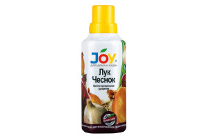 17718240 Органоминеральное удобрение Лук, чеснок 4607043130501 Joy