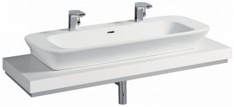 121620000 Подвесная раковина настенная овальная Keramag  белая  - Вид №4