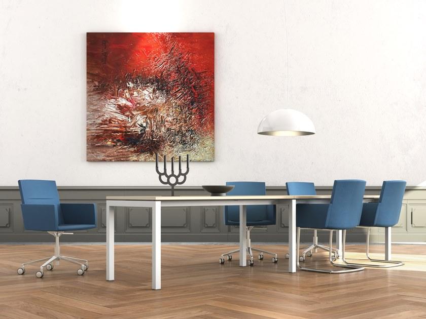 Casala Стул консольный из ткани с подлокотниками Leon ii 2665/10 - Вид №1