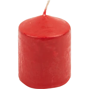 89369098 Свеча столбик красная 7 см STLM-1528080