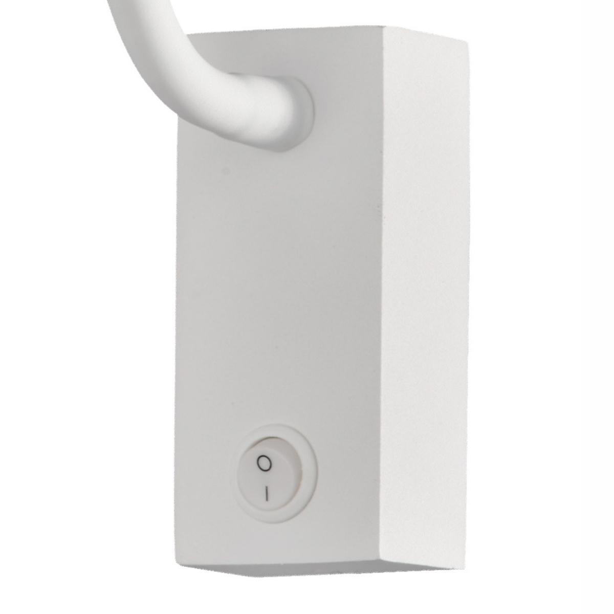 062035 Настенный светильник 6048 белый Mantra Boavista  - Вид №1