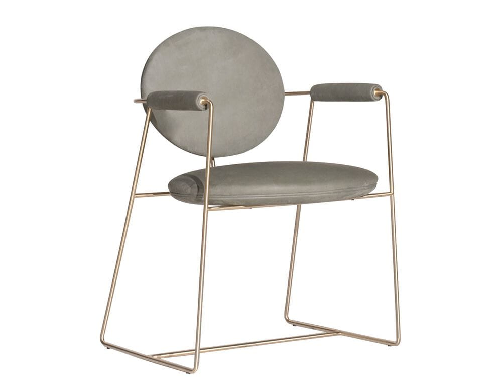 Кожаный стул с подлокотниками In Stock Baxter ARCH-00131616