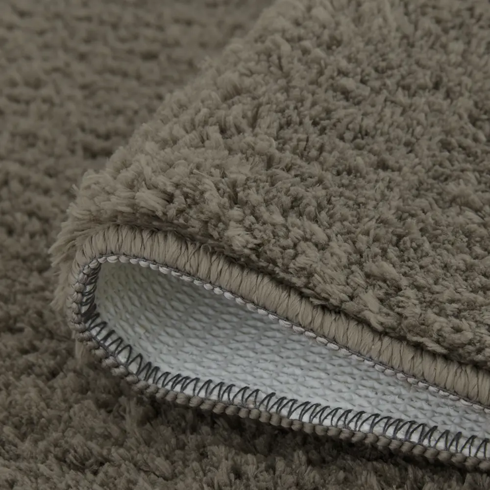 Ковер полиэстер Мирра Шагги 60x90 см цвет коричневый CTIM STLM-2049433 - Вид №2