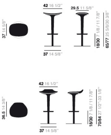 arper Барный стул Babar sun-id-1499524 - Вид №11
