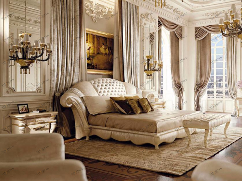 Turri Мягкая кровать с тафтинговым изголовьем для гостиниц Prestige sun-id-1463637