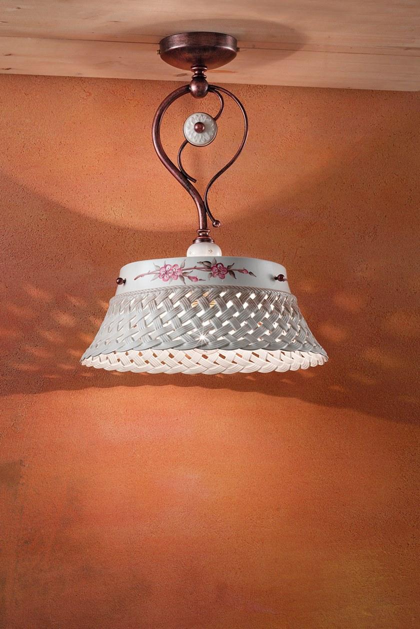 FERROLUCE Подвесной светильник из керамики Verona C1226 - Вид №1