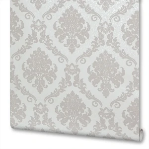 Обои виниловые Palitra Life Bourbon коричневые 0.53 м 1368-18