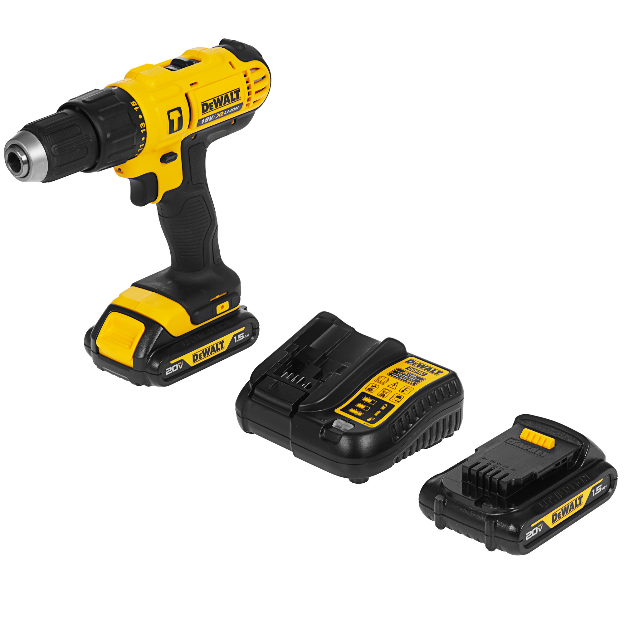 Дрель-шуруповерт DeWalt DCD776S2 XR FLEXVOLТ 18/54V 5496828 STDN-0073929 - Вид №1