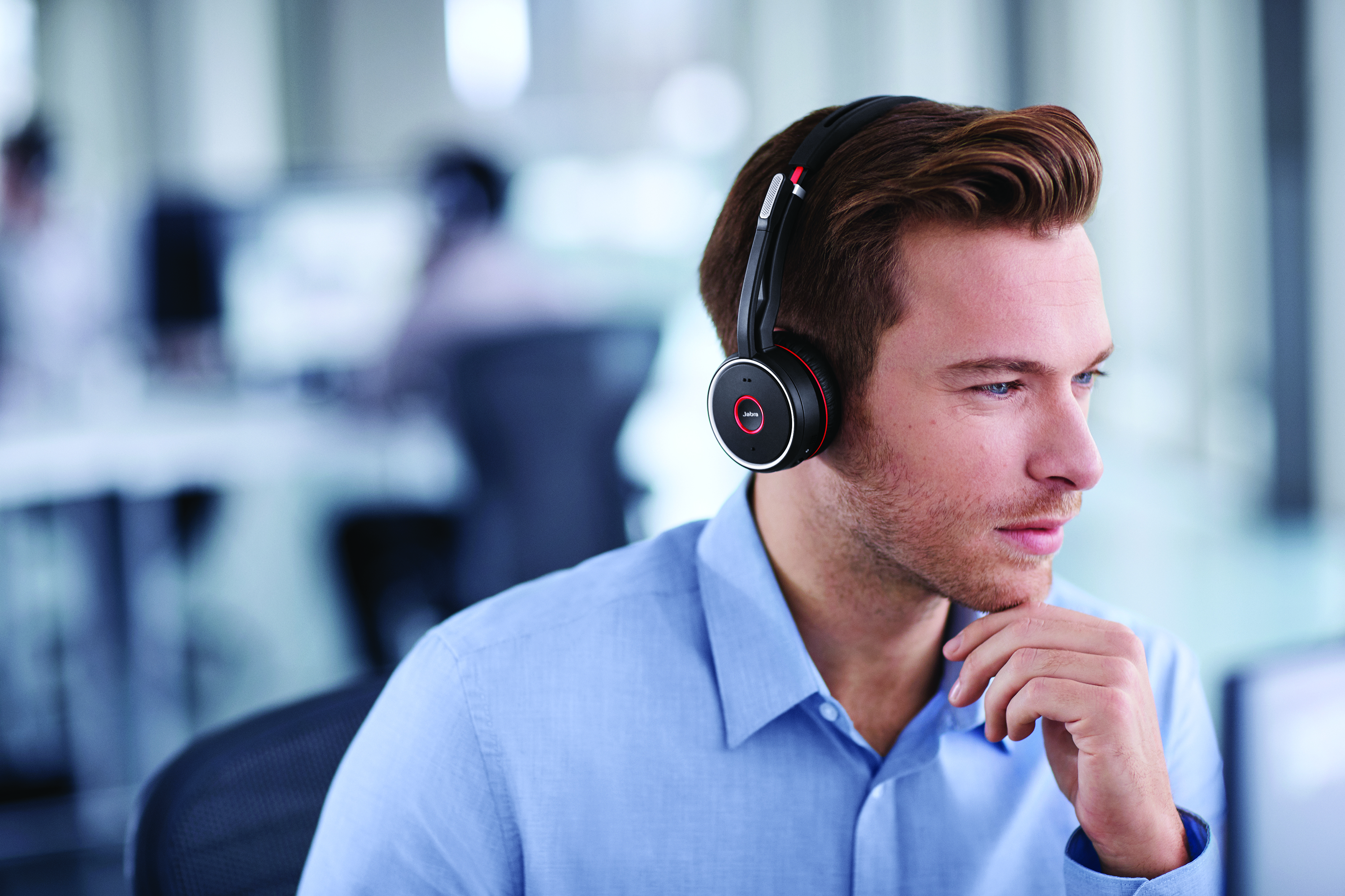 7599-838-199 evolve 75 stereo uc, charging stand & link 370 Jabra Santreyd  - Вид №20