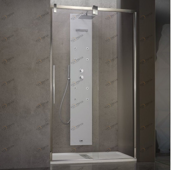 Душевое ограждение Wing W02 120 см Karolitalia BLUBLEUWINGW02120