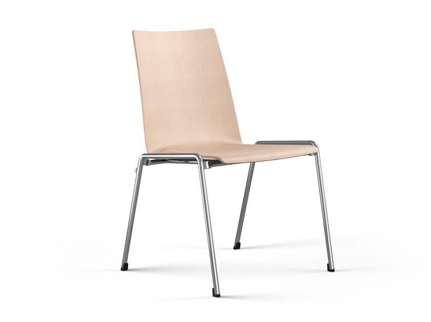 Деревянный штабелируемый стул Brunner First ARCH-00050845