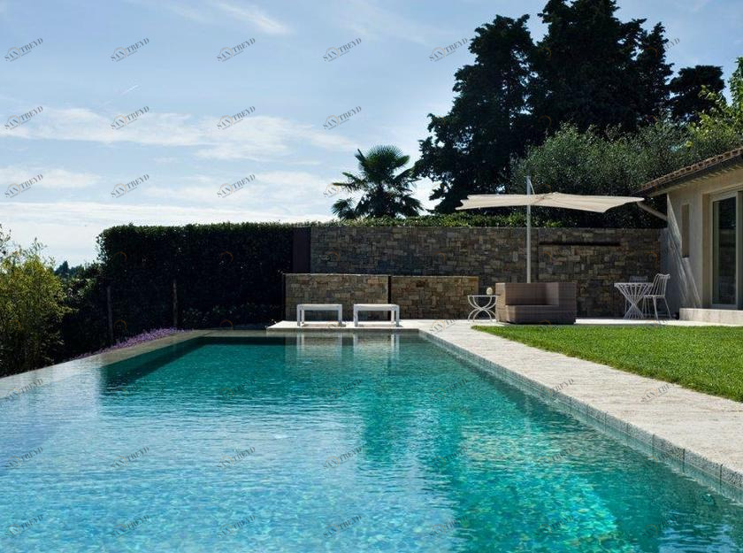 INDALO PISCINE Заглубленный бассейн из травертина sun-id-1392953