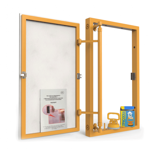 Ревизионный люк под плитку, распашной с регулировкой на присоске 600Х800 ВОЗРОЖДЕНИЕ sun-id-1025089 - Вид №3